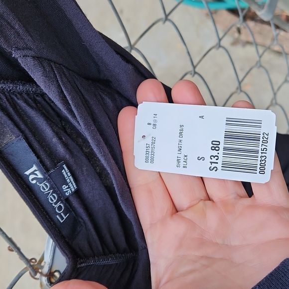 Forever 21 Black Dress small - Picture 2 of 4